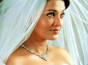 winter bride makeup